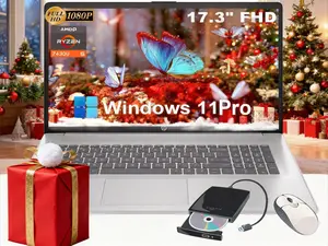 HP Laptop 17.3” FHD+Ryzen 5 7430U + Up to 64GB/2TB SSD! Student/Office Laptop +$199 Accessory Bundle