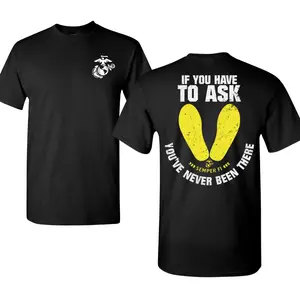 USMC Yellow Footprints Shirt, Marine Corps Boot Camp Graphic Tee, Semper Fi Military Training Shirt, USMC Recruit Depot Design Tee, Soft Cotton Blend Tactical Shirt, USMC Lifestyle Apparel, Gift for Marines, Veterans