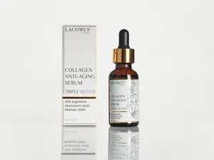Organic Collagen Anti-Aging Serum | Triple Repair with 20% Argireline, Hyaluronic Acid and Matrixyl 3000. All natural ingredients. Comfort