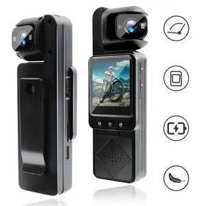 HD 1080P Pocket Camera,Rotatable Lens &1.35 Inch LCD,Anti-shake Action Video Camera,Handycam Recording Camera,Wireless Vlog DV Sport Camcorder for Outdoor Skiing Cycling Hiking