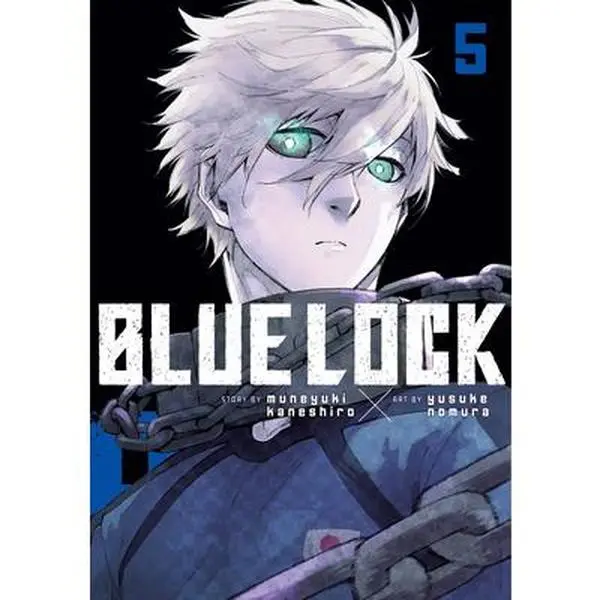 Blue Lock 5 Comicbook - Japanese Comic Book, English Edition, Trade Paperback by Muneyuki Kaneshiro, 8.11" h x 5.67" l x 0.87" w