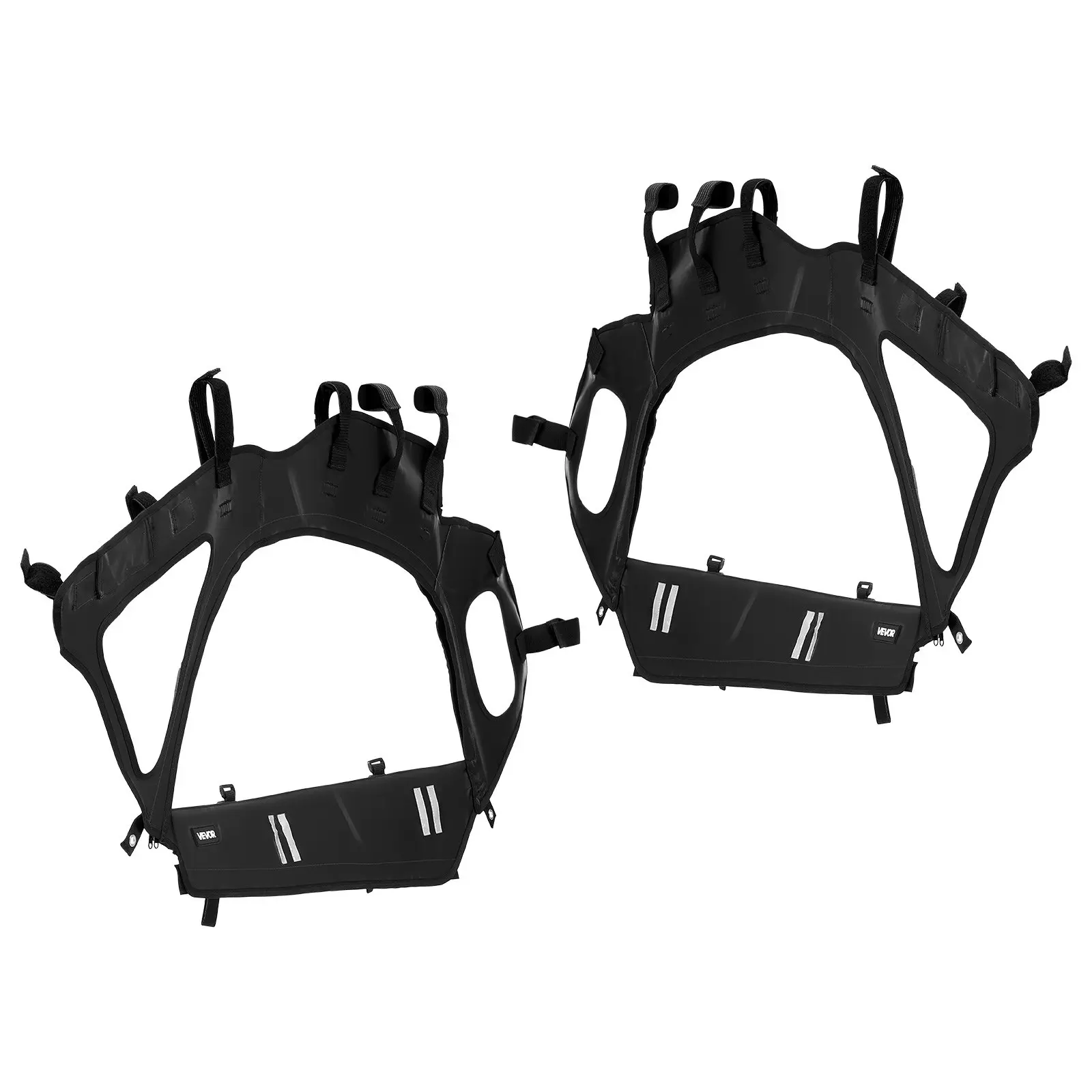 【Summerfinds】VEVOR UTV Soft Upper Doors Cab Enclosure Kit, Windproof with Upgraded Zipper, PVC Mesh Weather Shield, Compatible with Can-Am Maverick X3 2-Seater 2017-2025, Fits Side Mirrors & Windshields, Vehicle Tools and Gadgets Accessories