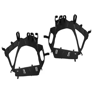 VEVOR UTV Soft Upper Doors Cab Enclosure Kit, Automotive Vehicle Auto Parts Accessories, Compatible with Can-Am Maverick X3 2-Seater 2017-2025, Windproof with Upgraded Zipper, Works with Side Mirrors & Windshields