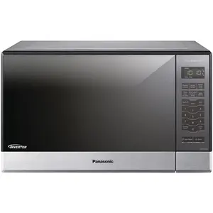 Panasonic NN-SN686SR 1.2 Cu. Ft. 1200 watt Built-In Countertop Microwave Oven with Inverter Technology Stainless Steel