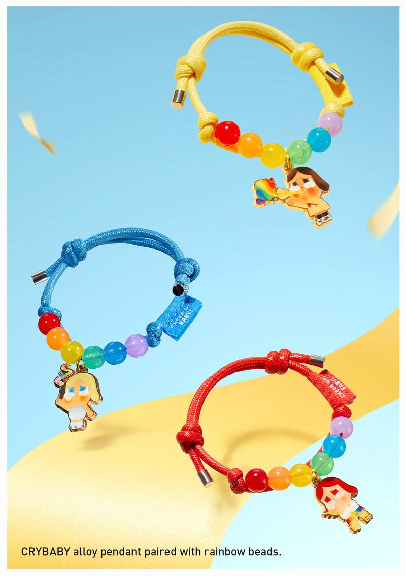 POP MART CRYBABY CHEER UP, BABY! SERIES-Bracelet, Blind Box, Mystery Box
