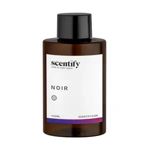 Scentify Noir Aroma Oil Refill Scent for Oil Diffusers – Bergamot, Lemon, Fig, Rose & Amber – Luxurious Relaxing Aromatherapy Diffuser Fragrance