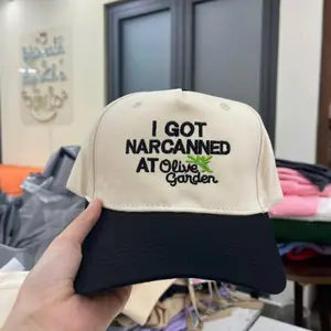 Embroidered I Got Narcanned At Olive Garden Hat Funny Gif Baseball Cap