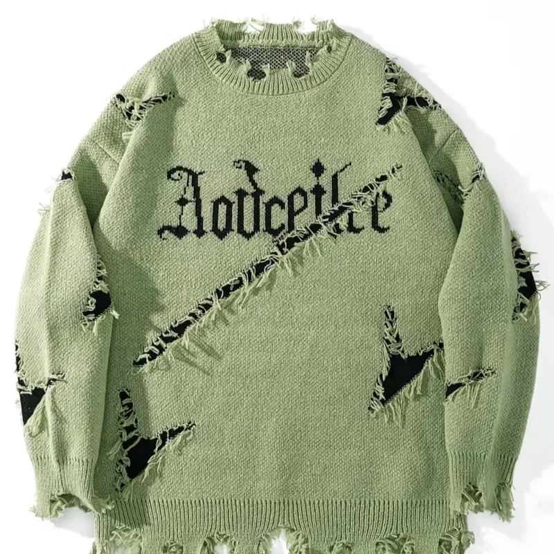 OVRSZD Distressed Sweater