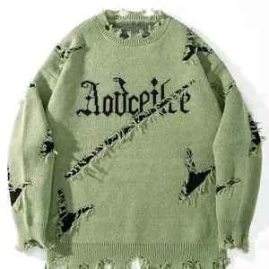 OVRSZD Distressed Sweater