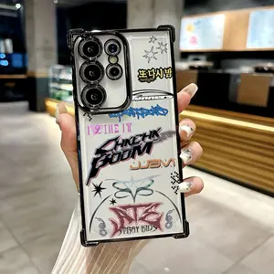 Fashion Hot Kopo boy group SKZ Phone Case Suitable for Samsung Galaxy S25 S24 S23 S22 S21 S20 FE Ultra Plus Edge 4G 5G Anti Fall Transparent Soft Back Cover