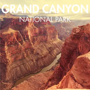 Grand Canyon National Park- 2x2 Magnet