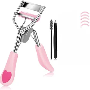 Eyelash Curler Comb Set for All Eye Shapes, Natural Long-Lasting Lashes, Perfect Makeup Gift for Women, Essential Beauty Tool