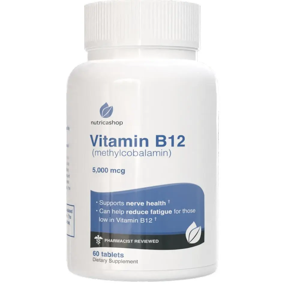 Vitamin B-12 5000mcg, 60CT