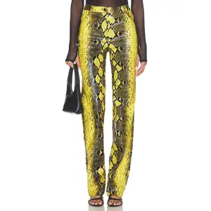 CULTNAKED Killa Pant in Yellow Python