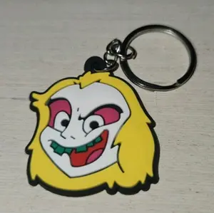 BEETLEJUICE HEAD HORROR KEY CHAIN