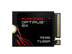 SANDISK Optimus™ GX 7100M PCIe® 4.0 x4 M.2 2230 NVMe™ 1TB SSD 3D NAND TLC Internal Solid State Drive (SSD) SDSP71100TAT-000E0
