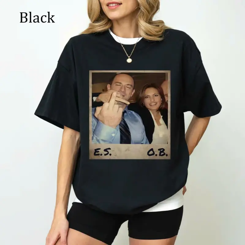 Elliot Stabler And Olivia Benson Shirt Law And Order Shirt Elliot And Olivia Law And Order Svu Vintage Shirt Shirt, T-shirt