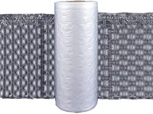Air Cushion Film, 985Ft Air Bubble Bags Packing Roll,15.8" x 12.6" (400mm x 320mm) Compatible with Air Cushion Machine