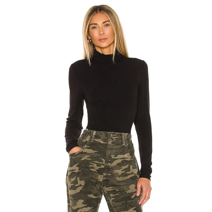 Sanctuary Essential Turtleneck in Black
