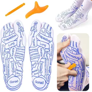Acupoint Socks With Massage Stick - 2025 New Release for Men and Women, Acupressure Reflexology Foot Massage Sock for Fatigue Relief and Foot