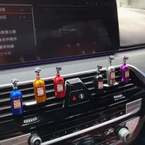 Creative Nitrogen Bottle Air Vent Decoration, Car Air Freshener, Interior Creative Decor, Odor Removal, Long-Lasting Purification, Car Air Diffuser