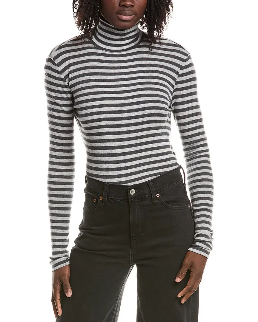 MM by Max Mara Blasy Turtleneck Wool-Blend Top