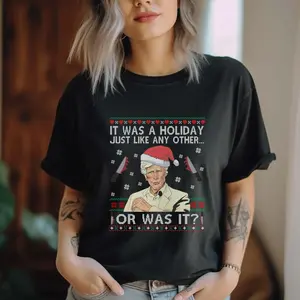 Keith Morrison Christmas Unisex Shirt, True Crime Ugly Christmas Sweatshirt, Xmas Movie Shirt, Gift for Her, Soft Cotton