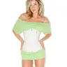 DAUSD - Signature Sculpt Waist Trainer - Adjustable Tummy Control Hourglass Body Shaper with Triple Hook Compression