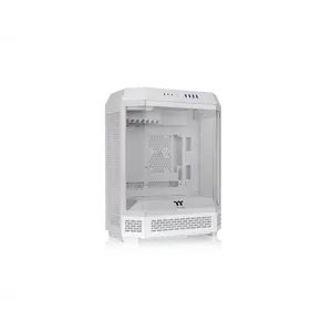 Thermaltake Tower 600 Snow Mid-Tower ATX Case; 3 Tempered Glass Panels; Hidden-Connector Motherboard Support; Rotational PCI-e Slots; CA-1Z1-00M6WN-00
