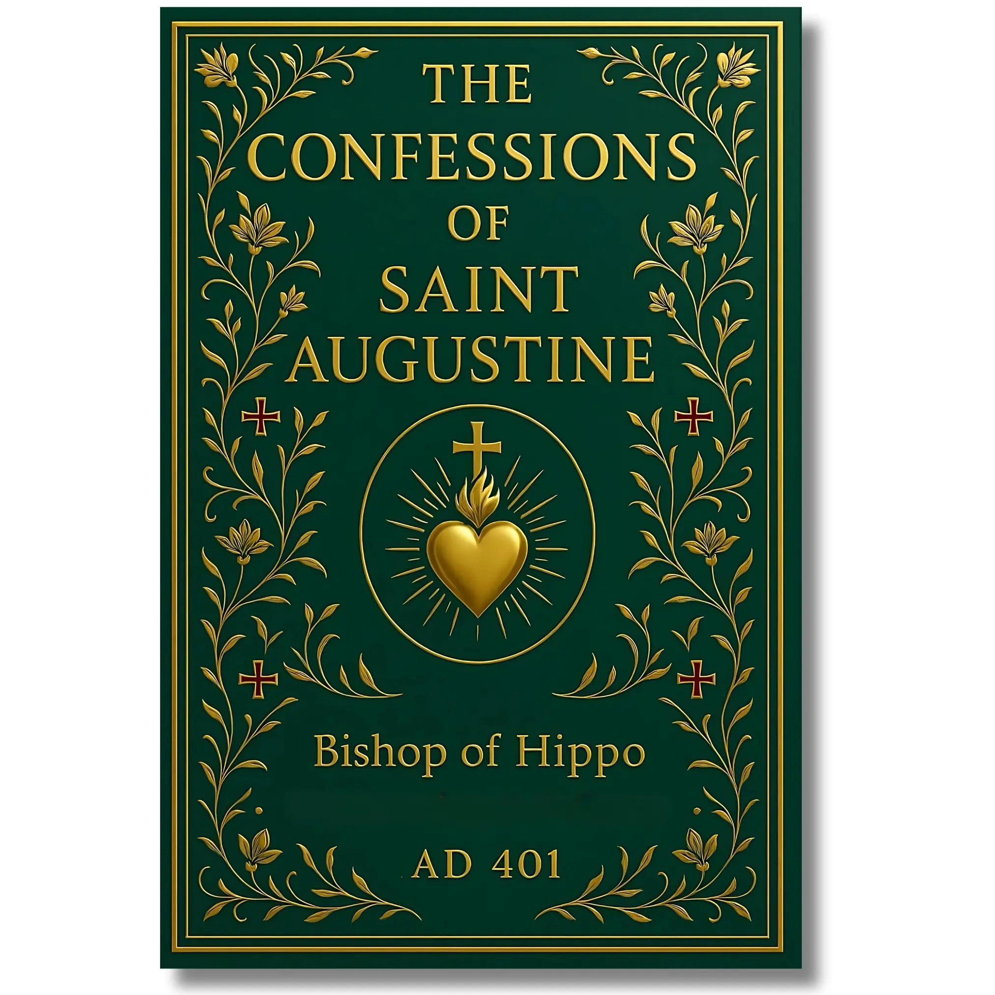 The Confessions of Saint Augustine: Complete Edition with Original Book Divisions, Faithfully Preserving Classic Text for Modern Spiritual Seekers
