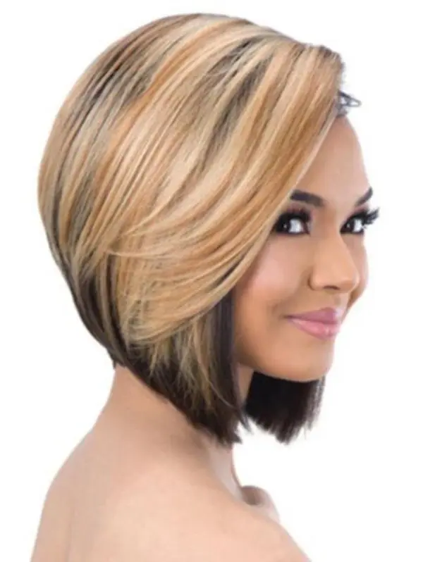 Deep Lace Part Wig - Vashanti color 1B in off black