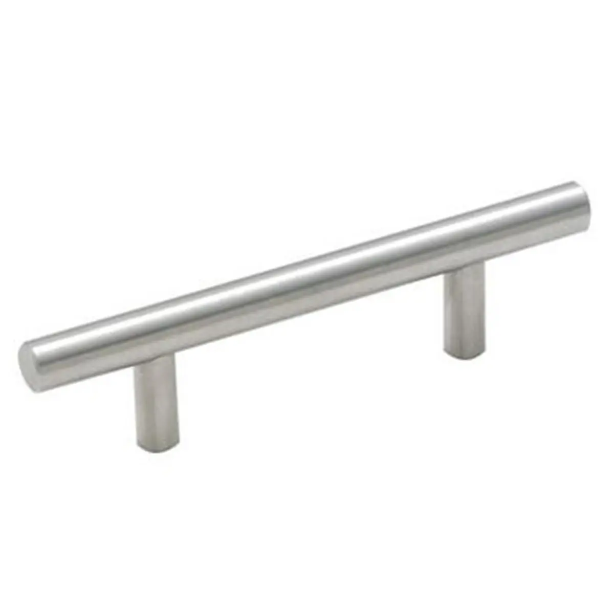 212 MAIN Amerock BP19010-SS Stainless Steel Bar Pull Door Handle - 3 in. (76.2 mm) Ctr Center Pull, Simple Look, Modern Functionality, Bar Pulls