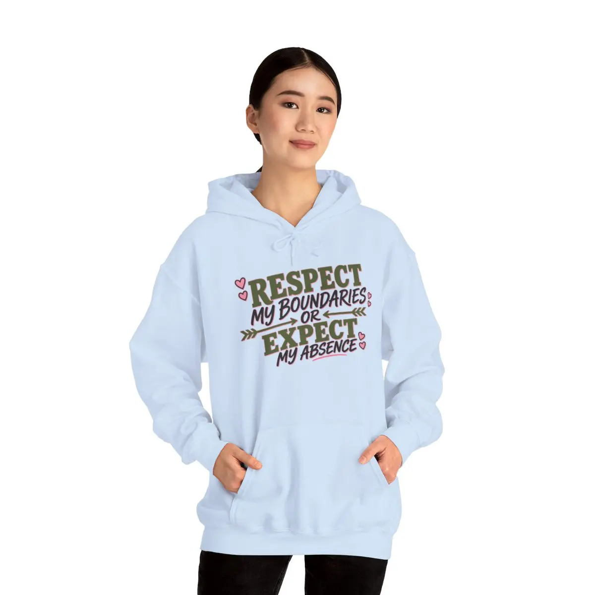 Respect Hoodie, Casual Pullover Sweatshirt for Daily Wear