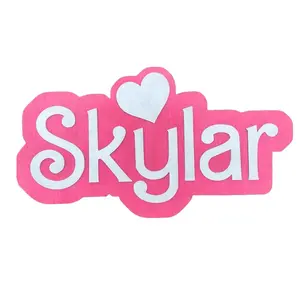 Personalized 3D Name Sign - Doll Name Sign - Fashion Doll Theme - Kids Name Sign - Barbie Decorations - Party Decor - Play Room