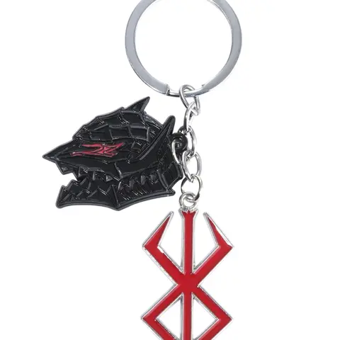 Anime Themed Keychain, Cute Cartoon Dog Design Keychain for Men & Women, Trendy All-match & Exquisite Keychain for Birthday Gift, Gothic Cross Keychain, Cool Keychains, Stylish Keychain, Cute Keychain Accessory, Keyrings