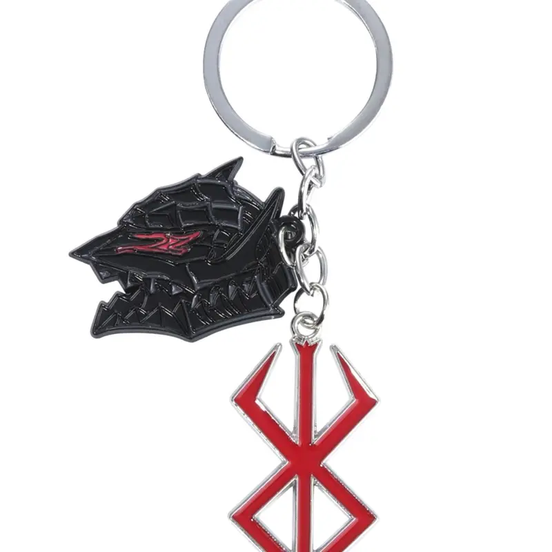 Anime Themed Keychain, Cute Cartoon Dog Design Keychain for Men & Women, Trendy All-match & Exquisite Keychain for Birthday Gift, Gothic Cross Keychain, Cool Keychains, Stylish Keychain, Cute Keychain Accessory, Keyrings