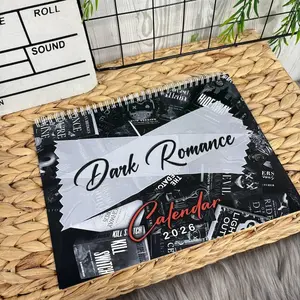 Morally Grey Book Boyfriend Calendar 2026 Morally Gray Romantasy Merch Booktok Merch Bookstagram Gift Dark Romance Dramione Haunting Adeline