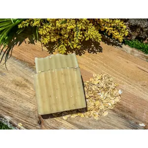 Texas Oatmeal Soap - Plant-Based Soap with Oat Grains, 20g, Gentle Exfoliating Soap for Body Care, Soothing Aroma, and Daily Cleansing - Luxury, Blend, Fragrance, Coconut, Exfoliant Moisturizing Nourishing