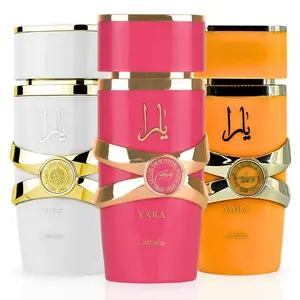 Yara Candy, Yara Moi & Yara Tous EDP Sprays 100ML (3.4 OZ) By Lattafa | A Symphony of Fruity & Gourmand Delights. (YARA BLISS TRIO)