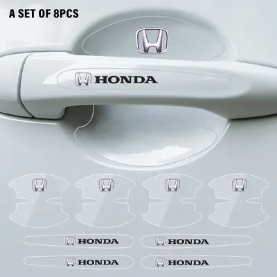 8 PCS Car Door Handle For Honda CRV 2023 2024 2025 2026 Door