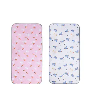 Waterproof Pet Guinea Pig Cage Mat, Absorbent Urine Pad, Non-Slip Breathable Reusable Washable Small Animal Bedding