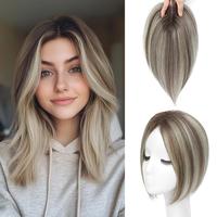 Ombre Brown with Blonde Highlight