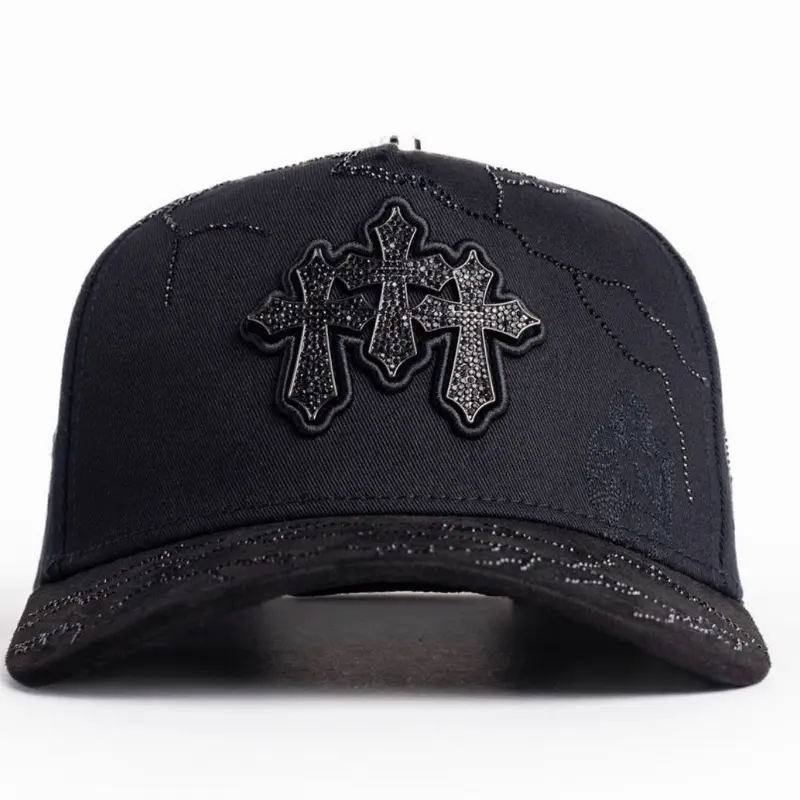 HATS-RHINESTONE PREMIUM BG