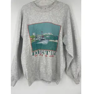 90s 1991 Destin Florida Sweatshirt Crewneck