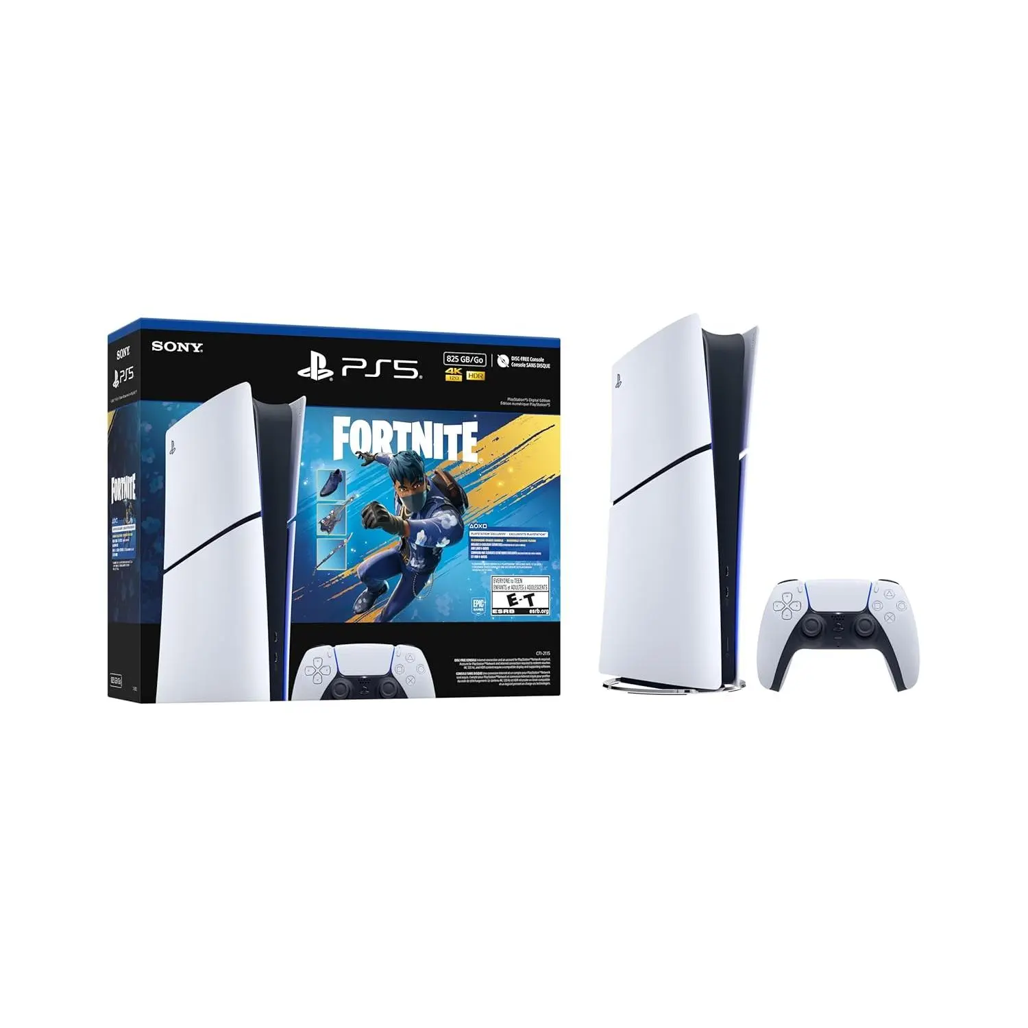 PlayStation®5 Digital Edition 825GB – Fortnite Flowering Chaos