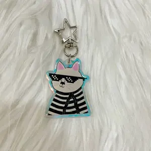 Artify byTasha - keychain - cat