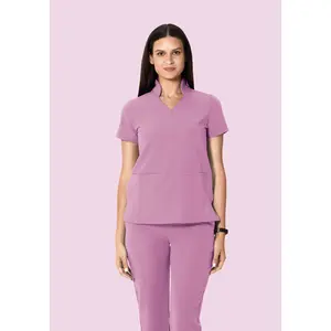 Multi Wear Collar Top Lilac