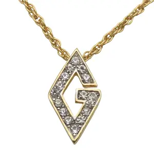Pre-owned GIVENCHY Gold-plated Small Leather Goods Necklace