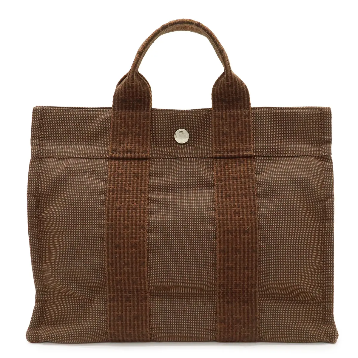 Pre-owned HERMÈS Canvas Tote Bags Hermes Herline Tote PM