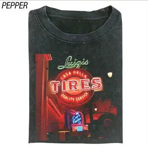 Vintage Mcqueen & Casa Della Tires Graphic Tee | Car Shirt with Grills Shirt | Vintage Streetwear | Car Lover Gift | Aesthetic T-shirt, Vintage Washed Retro Car Shirt | Aesthetic T-shirt | Classic Car Lover Tee | Streetwear Gift | Y2K T-shirt